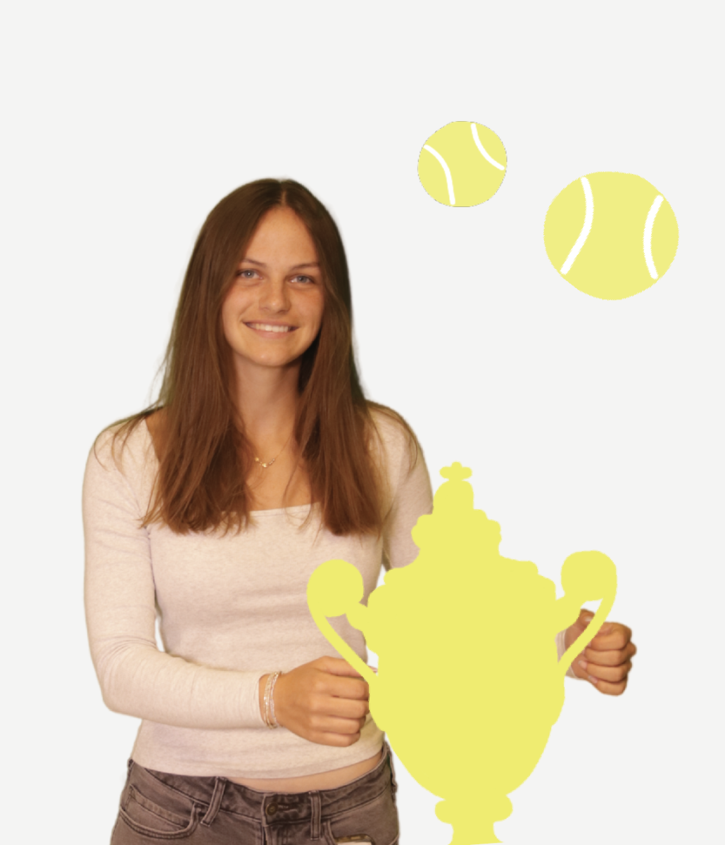 Senior Marie Stier was voted most likely to win Wimbledon.